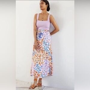 Farm Rio for Anthropologie maxi skirt